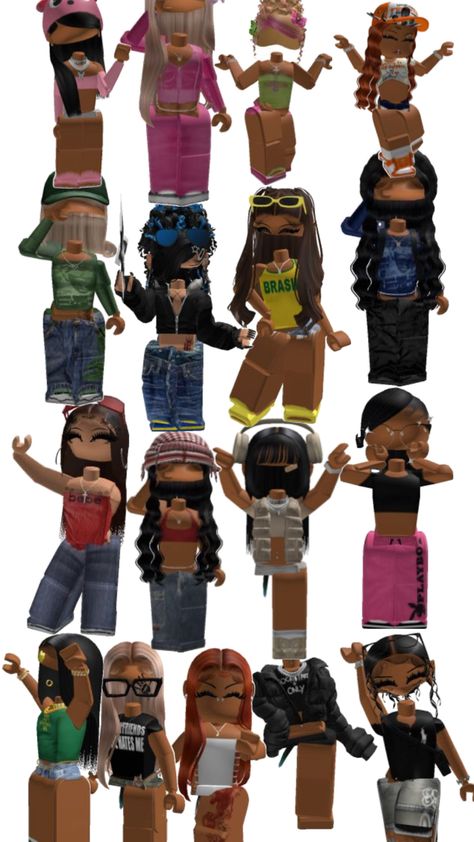 Y2k Baddie Outfits, Cute Baddie Outfits, Y2k Baddie, Miles Spiderman, Bloxburg Decals Codes Wallpaper, Spiderman Art Sketch, Cute Lockscreens, Black Hair Roblox, Bratz Inspired Outfits