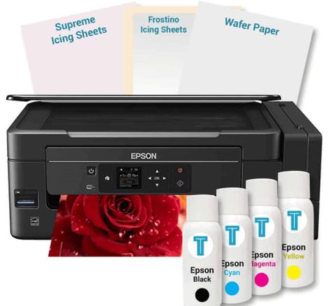 7 Best Edible Printers in 2024 | Edible ink & Sheet Included Edible Ink Printer, Best Edibles, Edible Printer, Edible Printing, Portable Printer, Icing Sheets, Edible Ink, Wafer Paper, Edible Images