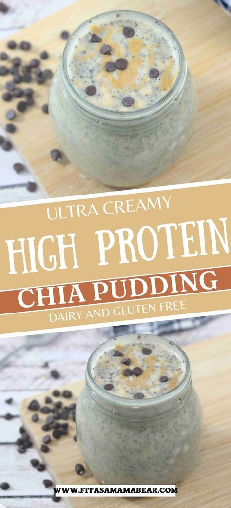 Protein Chia Seed Pudding, Peanut Butter Chia Pudding, Protein Chia Pudding, Chia Seed Breakfast, Chia Seeds Protein, Chia Pudding Recipes Healthy, Chia Seed Recipes Pudding, Chia Seed Recipes, Protein Pudding