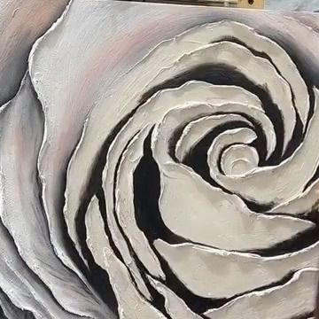 Stephen Huang on Instagram: "3D White Rose Texture Painting Rose Canvas Wall Art Rose Art on Canvas Rose Acrylic Wall Painting Order our best selling 3D art canvas paintings and 100% handmade textured art with personalized dimensions. Shop now with free worldwide shipping. #walldecor #walldesign #wallart #wallartdecor #wallartdesign #wallartideas #wallartdecoration #texturedpainting #texturedart #texturedesign #painting #paintingart #paintingideas #acrylicpainting #acrylicpainting #canvasartw Rose Texture Painting, Textured Rose Painting, Acrylic Wall Painting, Rose Texture, Textured Canvas Art, 3d Painting, Textured Art, Rose Art, Rose Painting