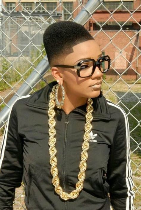 Look Hip Hop, Mode Hip Hop, Gangster Rap, Run Dmc, Natural Styles, Hair Crush, Short Natural Hair Styles, Girls Rock, Hip Hop Fashion