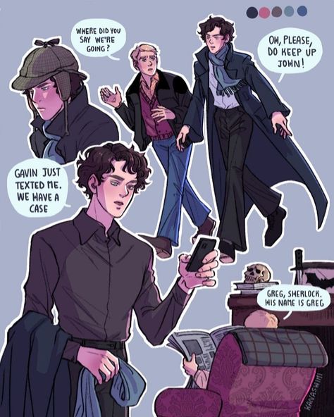 Sherlock Holmes 2009 Fanart, Sherlock And Co Fanart, Sherlock And John Fanart, Sherlock And Co Podcast Fanart, Sherlock X Watson, Sherlock And Co, Sherlock Bbc Fanart, Johnlock Tumblr, Sherlock Fan Art