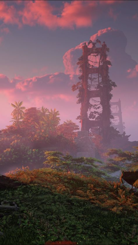 Horizon Forbidden West Scenery, Horizon Forbidden West Landscape, Horizon Zero Dawn Aesthetic, Horizon Forbidden West Wallpaper, Horizon Aesthetic, Horizon Zero Dawn Wallpaper, Horizon Art, Gaming Phone, Horizon Forbidden West