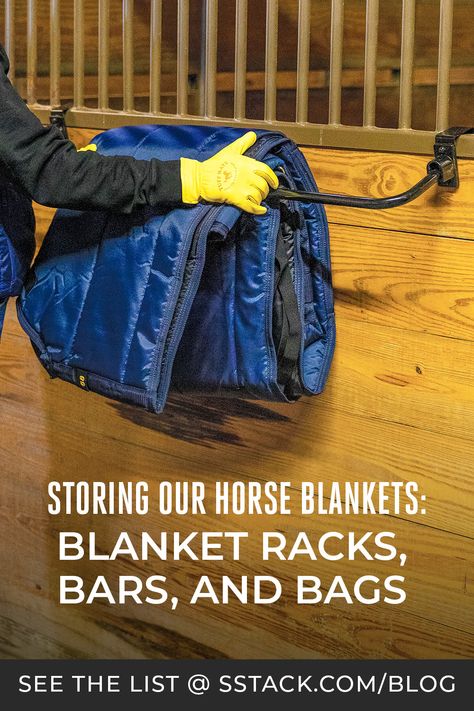 Investing in proper horse blanket storage is crucial for extending the life of your blankets and ensuring they remain in pristine condition. With appropriate storage solutions, such as racks, bars, and bags, you can prevent damage, mold, and disorganization, saving you time and money. In this guide, we'll explore the best ways to store your horse blankets, guaranteeing they are always ready for use. Horse Blanket Storage Ideas, Tack Storage Ideas, Horse Blanket Storage, Blanket Rack Diy, Horse Blankets Storage, Horse Blanket Rack, Horse Blankets Winter, Blanket Rack, Horse Blanket