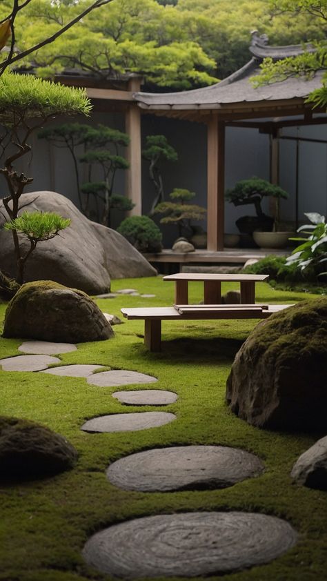 Discover inspiring Japanese Zen garden ideas for creating a peaceful and serene outdoor or indoor meditation space Explore modern small design concepts and DIY projects to transform your backyard into a tranquil oasis Japanese Garden Design Modern, Zen House Decor, Home Zen Garden, Japanese Garden Design Layout, Japanese Patio, Diy Japanese Garden, Outdoor Zen Garden, Japanese Backyard, Japanese Garden Ideas