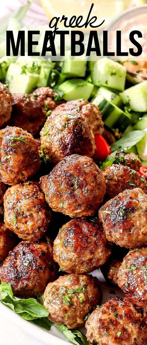 Lemon Dill Meatballs, Lamb Meatballs And Rice, Lamb Beef Meatballs, Easy Greek Meatballs, Greek Lamb Meatballs Recipe, Greek Meatloaf Recipes, Lamb And Beef Meatballs, Armenian Meatballs, Greek Beef Meatballs