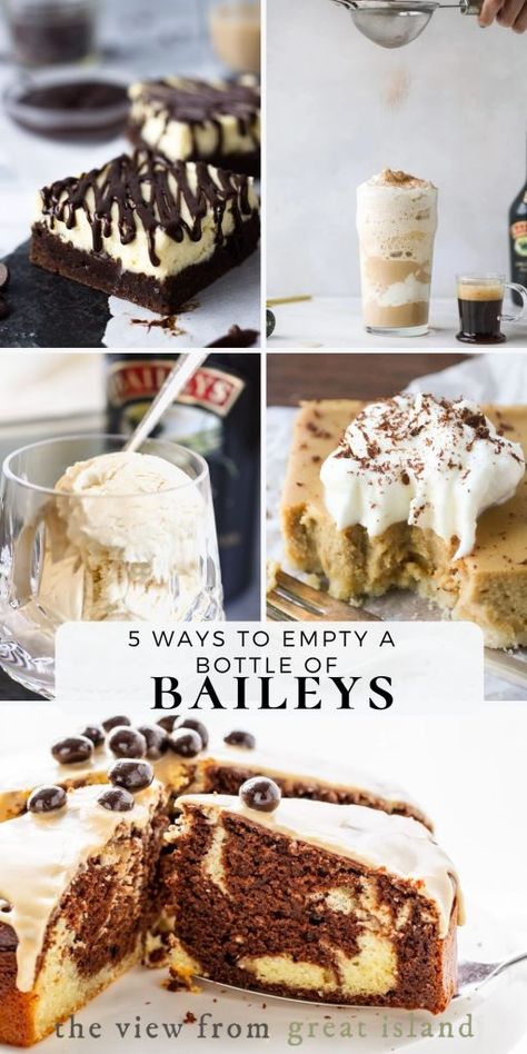 Baileys Recipes Drinks, Confectionary Recipes, Vegan Baileys, Baileys Dessert, Baileys Drinks, Irish Recipes Authentic, Homemade Irish Cream, Easy Homemade Ice Cream, Baileys Recipes