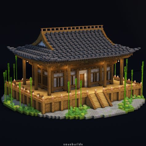 Minecraft Wooden Bridge Ideas, Minecraft Japanese Cottage, Traditional Minecraft Houses, Minecraft Japanese Mega Base, Japanese Roof Design Minecraft, Chinese Bridge Minecraft, Japanese Hot Springs Minecraft, Japanese Bed Minecraft, Mincraft Idea Japan