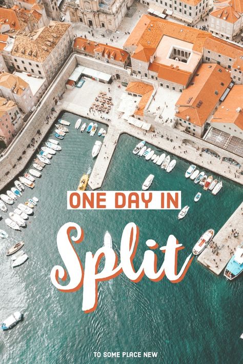 Split In One Day, Split Itinerary, Split Photography, Split Travel, Croatia Beach, European Travel Tips, Croatia Holiday, Visit Croatia, Eastern Europe Travel