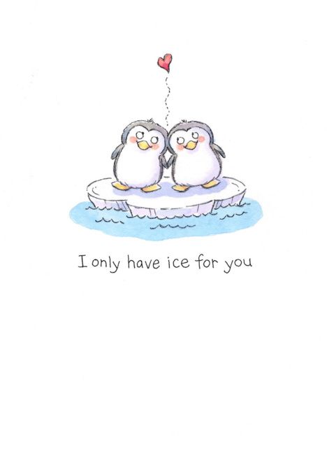 Cartoon Penguin Couple card Anniversary Drawings Couple, Penguin Couple Drawing, Penguin Couple, Penguin Cartoon, Penguin Illustration, Cartoon Penguin, Penguin Drawing, Couple Sketch, Penguin Art