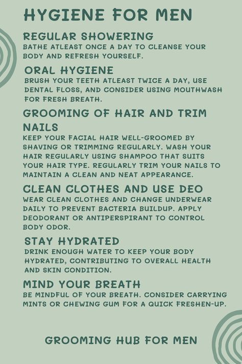 Hygenic Tips For Men, Male Hygiene Tips For Men, Personal Hygiene For Men, Good Hygiene Men, Men Hygiene Routine, Body Odor Remedies For Men, Body Hygiene For Men, Hygiene Tips Men, Mens Grooming Tips