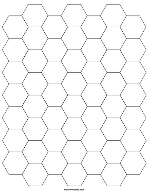 Printable 3/4 Inch Black Hexagon Graph Paper for Letter Paper Hexagon Printable, Paper For Letter, Elf Letters Printable, Hexagon Template, Free Paper Piecing Patterns, Printable Graph Paper, Lucy Boston, Geometry In Nature, Letter Find