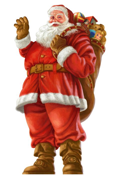 Christian Christmas Decorations, Santa Claus Pictures, Santa Claus Images, Christmas Bible Verses, Saint Nick, Santa Pictures, Christmas Preparation, Traditional Christmas Decorations, Santa Claus Is Coming To Town