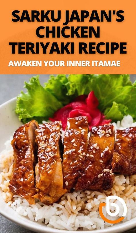 Authentic Teriyaki Sauce, Sarku Japan, Teriyaki Sauce Recipe, Japanese Chicken, Teriyaki Recipe, Chicken Teriyaki Recipe, Food Courts, Chicken Teriyaki, Asian Restaurants