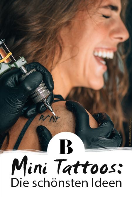 Dieser Trend geht unter die Haut: Mini-Tattoos zieren immer mehr Körper und verzaubern uns mit ihrer Zurückhaltung. Wir haben uns für euch umgesehen und die schönsten Inspirationen für Mini-Tattoos gesucht und gefunden! Delicate Tattoo, Little Tattoos, Mini Tattoos, Tiny Tattoos, Tattoos For Women, Cover Up, Tattoos, Pins