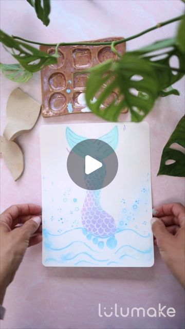 Preschool Crafts & Activities on Instagram: "Easy Mermaid FootPrint Craft by @lulu__make🧜‍♀
.
.
.
.
.
#footprints #footprint#craftsforkids #easycrafts #preschoolactivities #kidspainting #painting #artwork #montessoriathome #montessori #papercrafts #artcrafts #funcraftskids #mumsschooloffun #cutecrafts #ideasforkids #kidsart #artsandcraftsforkids #kidsartwork #artactivity #artsandcrafts #artsandcraftsforkids #artforkids #artideas #art #montessori #montessorikids
#mrmintz" Mermaid Handprint Art, Myles Smith, Little Mermaid Crafts, Olivia Art, Mermaid Craft, Summer Crafts For Toddlers, Baby Art Crafts, Preschool Craft Activities, Footprint Craft