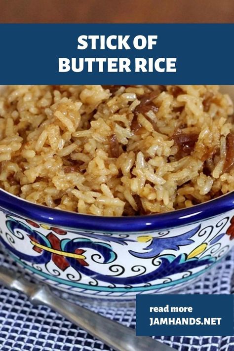 Cornbeef And White Rice, Soup Beef Broth, Buttered Rice, Stick Of Butter Rice, Rice Recipes Side, Oven Rice, Rice Dishes Recipes, Soup Beef, Rice Side Dish Recipes