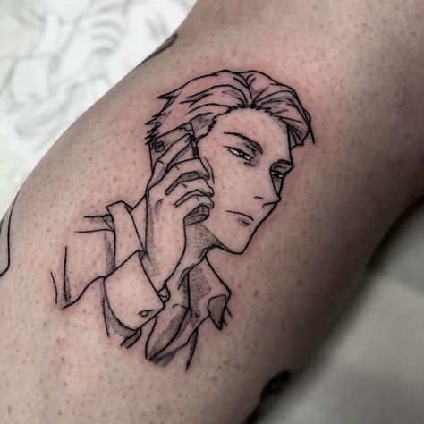 Mangas Tattoo, Artsy Tattoos, Kento Nanami, Manga Tattoo, Nanami Kento, Sketch Tattoo Design, Manga Naruto, Stylist Tattoos, Jewelry Tattoo