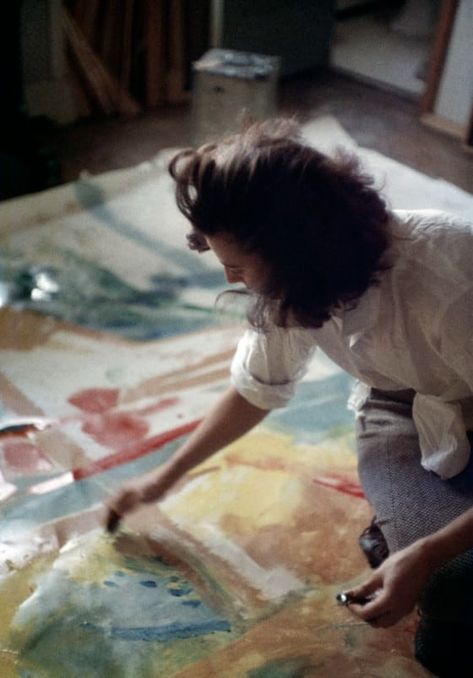 Untitled Film Stills, Perfect Blowout, Helen Frankenthaler, In Her Studio, Willem De Kooning, Expressionist Painting, New York Art, Magnum Photos, Drip Painting