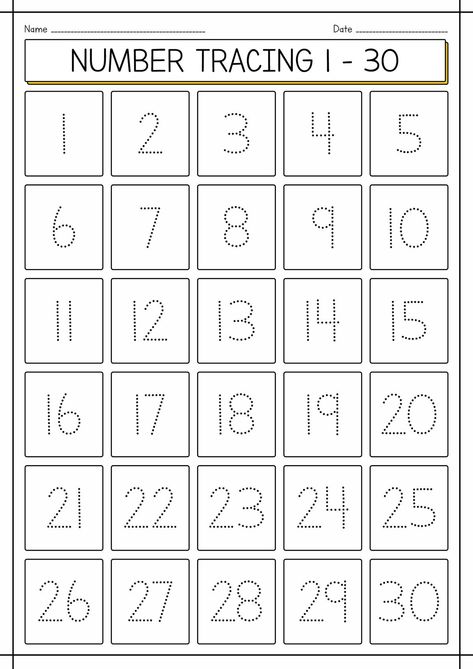 Abc Memory Game Free Printable, Preschool Learning Printables, Number Practice Preschool Free Printable, Kindergarten Homework Worksheets, Numbers For Preschool Free Printables, Number Sheets Free Printable, Preschool Number Worksheets 1-20 Free, Fun Activities For Kindergarteners, Numbers Activities Preschool Worksheets