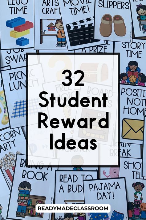 student reward ideas Classroom Party Ideas Reward, Individual Student Rewards, Classroom Competition Ideas, Reward Systems For Classrooms, Pbis Rewards Incentive Ideas, Classroom Rewards Ideas, Reward System For Classroom, Student Reward Ideas, Free Classroom Rewards