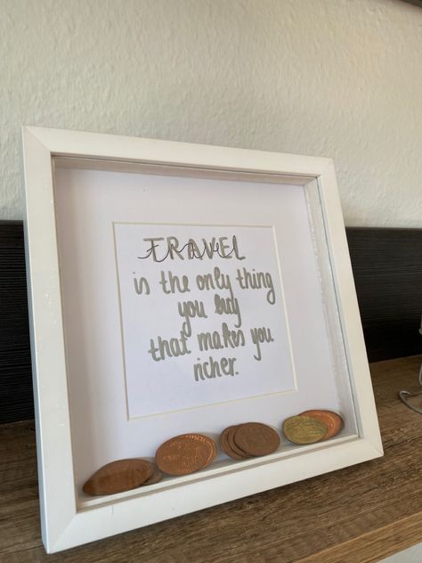 Pressed Penny Display Ideas, Pressed Pennies Display, Pressed Penny Display, Penny Display, Pressed Pennies, Todo List, In My Opinion, Display Ideas, Travel Quotes