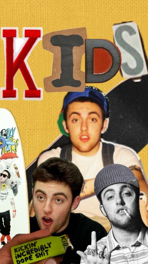 Mac miller kids wallpaper Kids Mac Miller, Mac Miller Wallpaper, Mac Miller, Kids Wallpaper, Arctic Monkeys, Mac, Collage