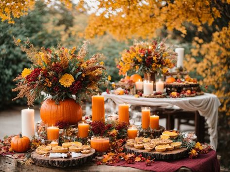 Autumn Bridal Shower Ideas: Celebrate with Beautiful Cozy Vibes – Digibuddha Autumn Bridal Shower Ideas, Fall Wedding Shower Ideas, Fall Bridal Shower Ideas, Fall Bridal Shower Decorations, Autumn Bridal Shower, Influencer Event, Comforting Food, Fall Baby Shower Themes, Autumn Bridal