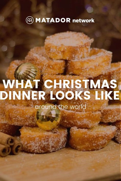 When it comes to the big dinner, however, Americans never did settle on a menu; the quintessential Christmas dinner can vary pretty dramatically between American families. This year, take advantage of that culinary identity crisis with some inspiration from these traditional Christmas dinners around the world. Dinner Around The World, Dinner Looks, Traditional Christmas Dinner, Traditional Christmas Food, Christmas Dinners, Mole Sauce, Around The World Food, Christmas Eve Dinner, Identity Crisis