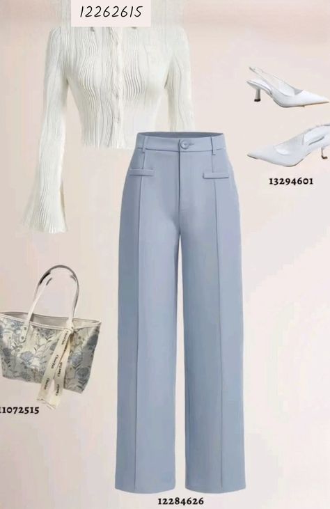 Work Shein Outfits, Business Casual Outfits Shein, Shein Elegant Outfits, Work Outfits Shein, Shein Office Outfits, Shein Classy Outfits, Shein Outfits Codes, Elegant Outfit Casual, Chic Outfits Classy