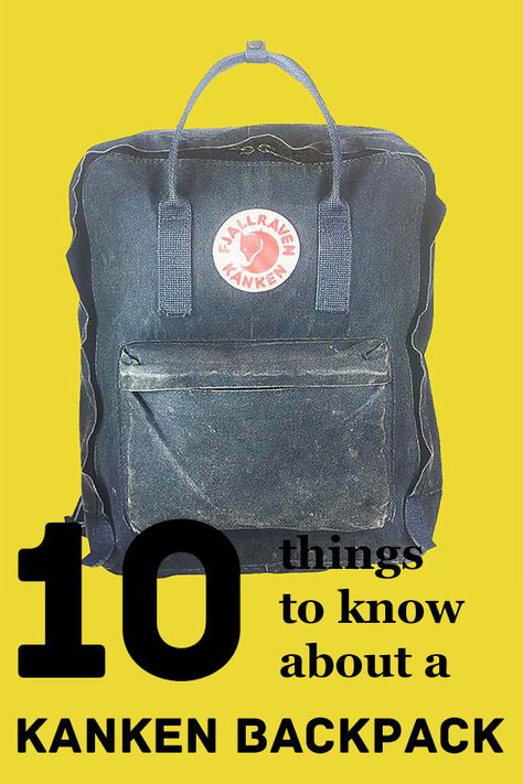 The iconic backpack from Sweden with its familiar fox logo badge is everywhere now. But did you know this about the Kanken bag? #kanken #sweden #backpack #fjallraven Fjallraven Kanken Whats In My Bag, Fjallraven Kanken Aesthetic Outfit, Fjallraven Sling Bag, Fjallraven Kanken Backpack Aesthetic, Fjallraven Kanken Aesthetic, Kanken Backpack Aesthetic, Backpack Fjallraven, Shape Meaning, Fjällräven Kånken