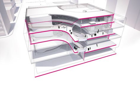 Innovation Center, Innovation Centre, Presentation Layout, Hospital Design, Wall Drawing, Cultural Architecture, Community Center, Architectural Drawing, Diagram Architecture