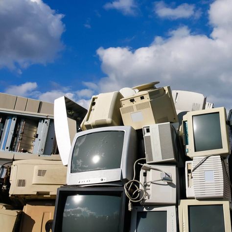 Electronic Waste Recycling, Old Electronics, Computer Recycling, Old Computer, Electronic Waste, Waste Recycling, Recycling Information, E Waste, Junk Removal