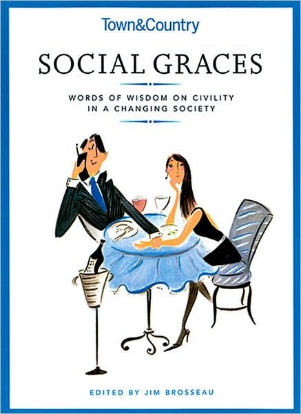 Town & Country Social Graces~  truly a must-read in today's seemingly mannerless society. There is a chapter called 'The Right of Way' about driving manners.  I've photocopied it three times and each of my children received a copy upon receiving their driver's license. To sum it up, we are as we drive.  Priceless essay. Etiquette Books, Emily Post, Social Graces, Values List, Book Bucket, Etiquette And Manners, Finishing School, Well Read, Charm School