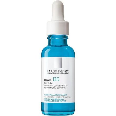 The 14 Best Skincare Products For Fine Lines And Wrinkles You Can Get On Amazon Serum For Face, Aging Serum, Anti Aging Facial, Hyaluronic Acid Serum, Face Hydration, Hydrating Serum, Skin Routine, Roche Posay, Vitamin B5