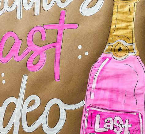 Last Rodeo Banner 🌟🩷🤩 #banner #banners #brownpaperbanner #paperbanner #lastrodeo #cowgirl Last Rodeo, Paper Banners, Brown Paper, Rodeo, Banners