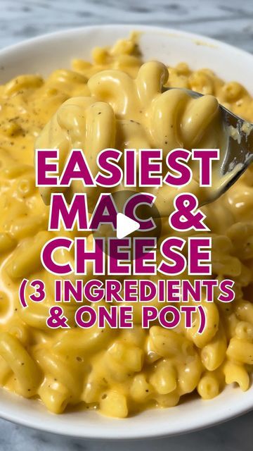 Kathleen ~ Easy, Everyday Recipes on Instagram: "3 INGREDIENT MAC & CHEESE 🧀 Follow @KathleensCravings for more 5 ingredients or less recipes and grab the recipe below! ⬇️ 

I love that this super rich and creamy homemade mac & cheese uses only 3 ingredients (plus S&P) and is made all in one pot (no need to make a roux). This recipe is also very easy to halve if you are feeding less people/want less leftovers.

* 16oz macaroni noodles
* 2 12oz cans evaporated milk (this makes a very RICH and creamy Mac and Cheese, you can sub in some regular milk if you want a lighter version).
* 16oz shredded cheese - I used Medium cheddar. But sharp cheddar, Gruyere, or another melting cheese works great. Freshly shredded melts better than pre-shredded from a bag.
* Salt and Pepper, to taste.
* Optional Homemade Mac & Cheese, 3 Ingredient Mac And Cheese, Easy Mac And Cheese Recipe, Creamy Mac And Cheese Recipe, Cheese Uses, Quick Mac And Cheese, Homemade Macaroni And Cheese, Easy Mac N Cheese, Macaroni Noodles