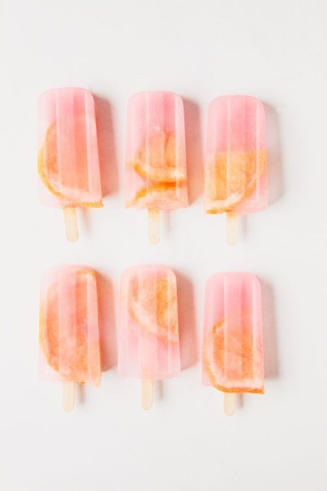 grapefruit popsicles. Grapefruit Popsicles, Popsicles Recipe, Recipe Paper, Resep Diet, Slow Cooker Desserts, Cold Treats, July Fourth, Ice Lolly, Popsicle Recipes