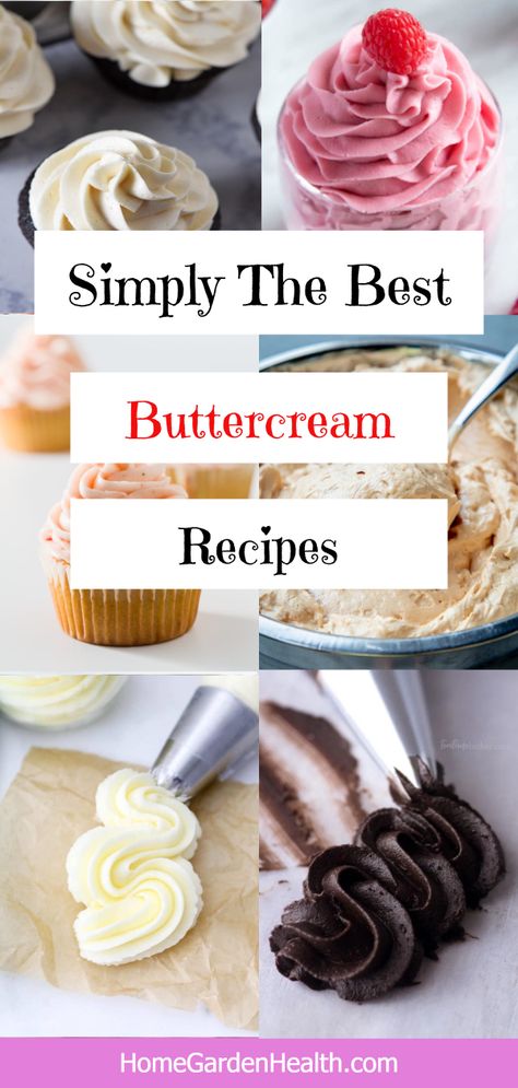 The Best Buttercream Frosting Recipes - How to Make Buttercream Icing Walmart Buttercream Frosting Recipe, Buttercream Flavors, Best Buttercream Icing, Buttercream Frosting Recipe Easy, The Best Buttercream Frosting, Buttercream Recipes, Raspberry Buttercream Frosting, Vanilla Buttercream Icing, Buttercream Icing Recipe