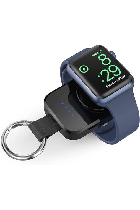 i.VALUX Portable Wireless Charger for Apple Watch Series 10/9/8/UItra/7/6/5/4/3/2/SE/Nike,Compact Magnetic iWatch Charger 1000mAh Battery Smart Charging Power Bank Travel Keychain Style Birthday Gift Travel Keychain, Apple Watch Charger, Style Birthday, Watch Charger, Apple Watch Series, Wireless Charger, Power Bank, Apple Watch, Cell Phones