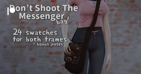 Sims 4 Messenger Bag Cc, Sims 4 Messenger Bag, Sims 4 Cc Crossbody Bag, Sims 4 Crossbody Bag, Sims 4 Tote Bag Cc, Sims 4 Bag Cc, Bag Poses, Sims4 Accessories, Sims Download