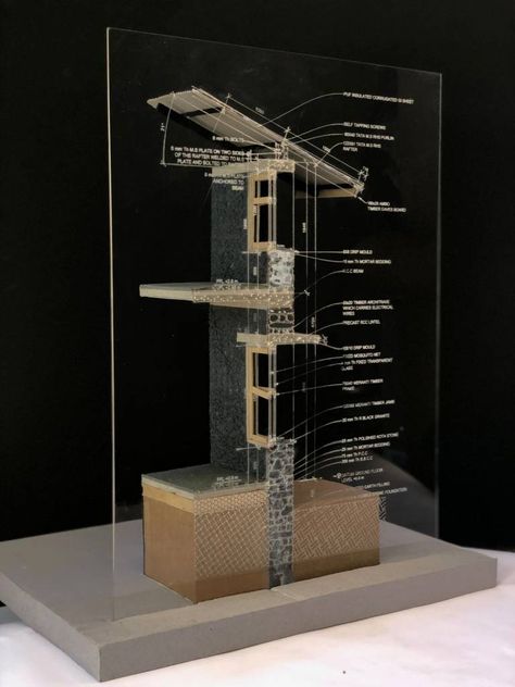 Lasercut Model Architecture, Architecture Detail Models, Architecture Models Materials, Detail Architecture Model, Architecture Studio Aesthetic, Architectural Model Photography, Creative Architecture Model, Architectural Section Model, Glass Architecture Model