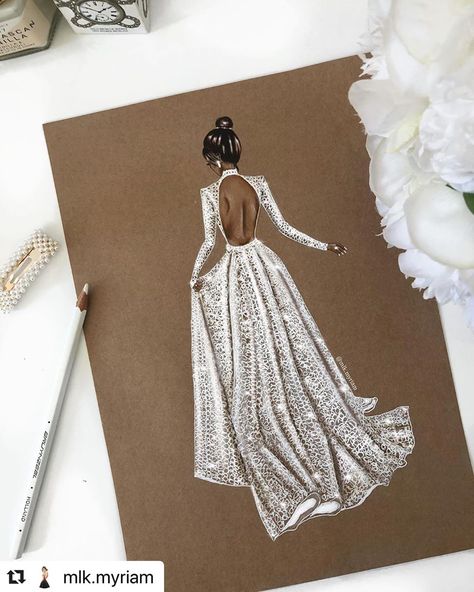 Thrifted Wedding Dress, Meghan Kelly, Bride Sketch, Thrifted Wedding, Bride Fashion Illustration, Wedding Dress Drawings, Berta Wedding, Wedding Dress Illustrations, Fashion Illustration Poses