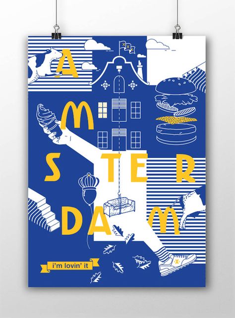 A Refreshing Blue and White McDonald’s Rebranding – Fubiz Media Baby Spongebob, 타이포그래피 포스터 디자인, Retro Wallpaper, Travel Design, Illustrations And Posters, Design Graphique, Typography Poster, Graphic Design Posters, Visual Design