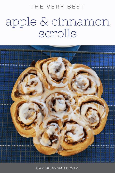 Apple Cinnamon Scrolls, Apple Cinnamon Pinwheels, Cinnamon Scrolls Recipe, Apple Scrolls, Coffee Scrolls, Scroll Recipe, Cheese Scrolls, Aussie Recipes, Scrolls Recipe