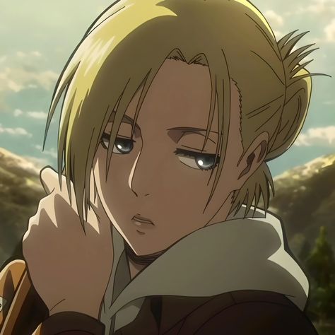 Annie Leonhart Season 1 Icon An Anime, Anime Character, Attack On Titan, Blonde, Hair, Anime, Blue