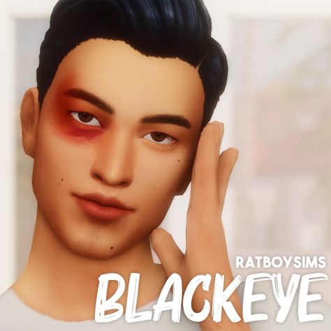 BLACKEYE - RATBOYSIMS Los Sims 4 Mods, Sims Stories, The Sims 4 Skin, Sims 4 Anime, The Sims 4 Packs, Sims 4 Mm Cc, Sims 4 Cc Makeup, Sims 4 Body Mods, Sims 4 Cc Skin