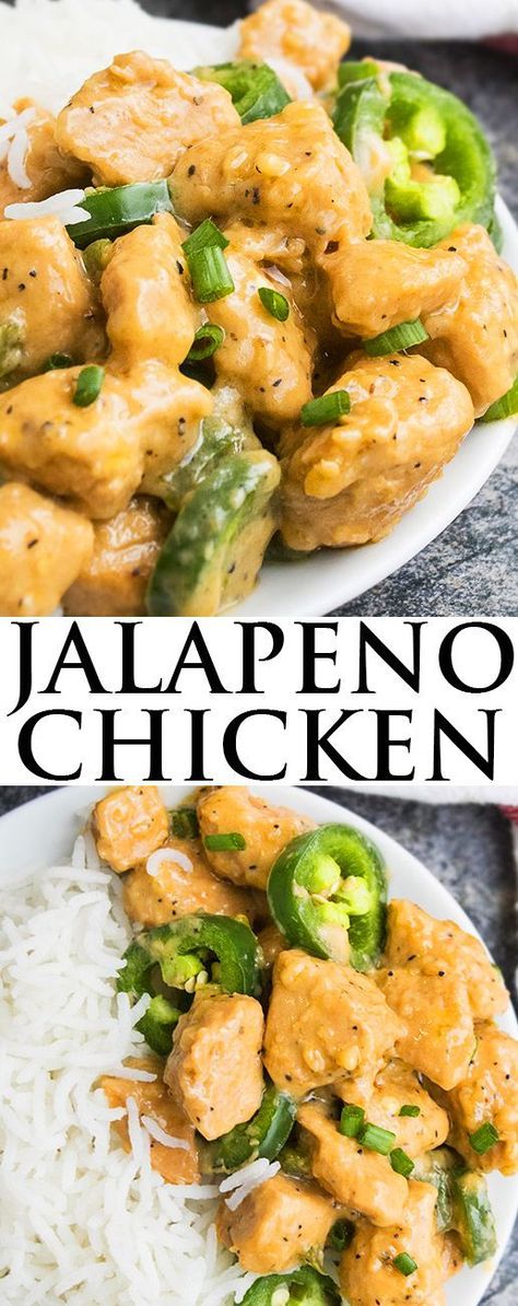 Jalapeno Chicken Recipes, Rabbit Recipes, 30 Minute Meals Easy, Jalapeno Recipes, Jalapeno Chicken, Chicken Easy, Chicken Fried, Recipes Chicken, 30 Minute Meals