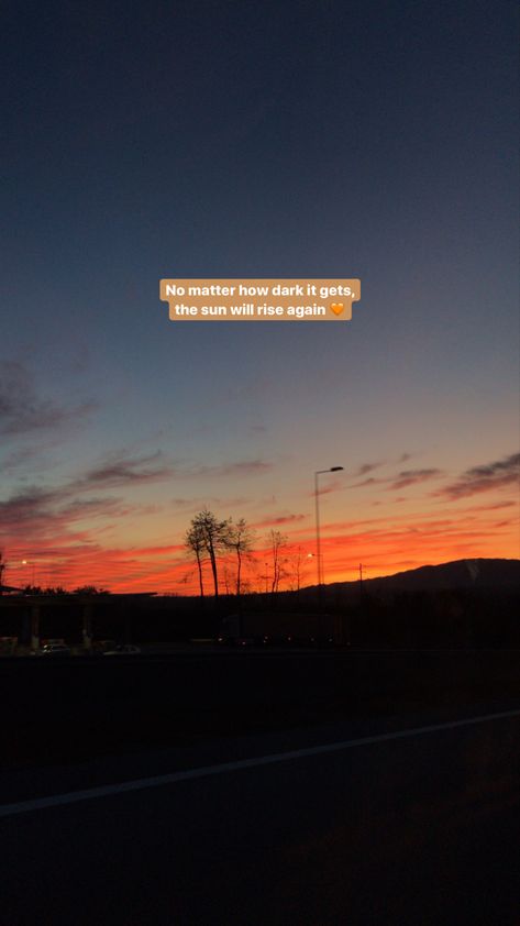 Quotes On Sunrise Mornings, Sun Rise Aesthetic Quotes, Sun Rise Instagram Story, Caption For Morning View, Sunrise Ig Captions, Sun Rises Quotes, Morning Sunrise Captions For Instagram, Morning Sun Quotes, Morning Sunrise Aesthetic Quotes