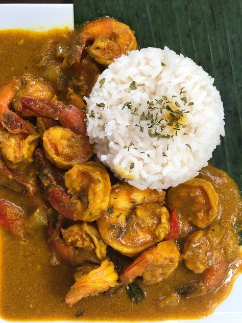 That Nurse Can Cook, Curry Shrimp Jamaican, Coconut Curry Shrimp, Friendsgiving Ideas, Shrimp Curry, Pescetarian Recipes, Trip To Thailand, Jamaican Dishes, Recipe List